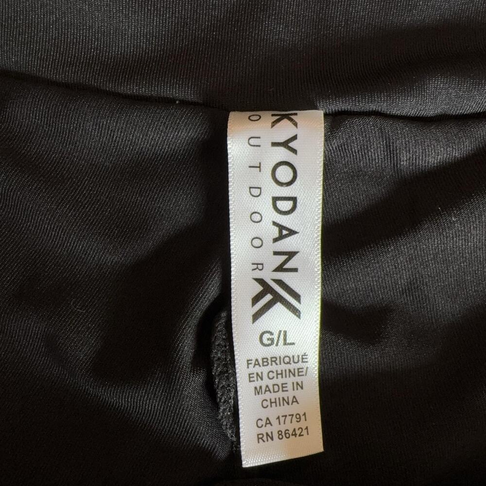 Kyodan Skort Womens Large Black Outdoor Stretch Lined Hiking Pockets Athletic - Picture 5 of 13